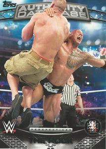 WWE Topps 2016 Trading Cards The Rock 12A