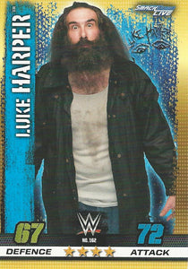 WWE Topps Slam Attax 10th Edition Trading Card Luke Harper No.162