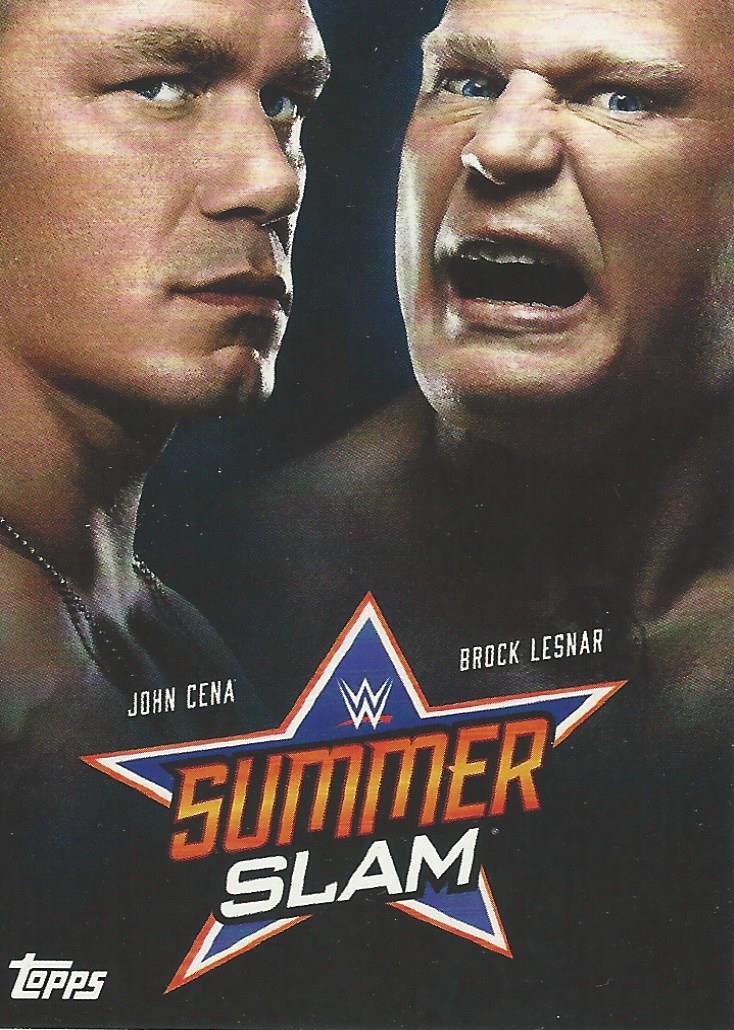 WWE Topps Summerslam 2019 Trading Card SS14