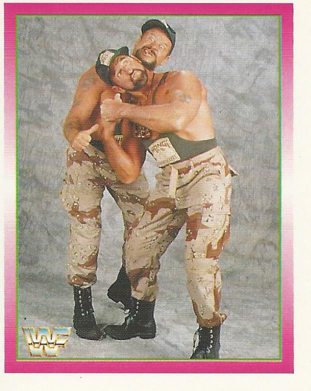 WWF Merlin Stickers 1995 Bushwhackers No.162