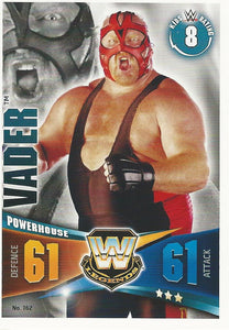 WWE Topps Slam Attax Rivals 2014 Trading Card Vader No.162