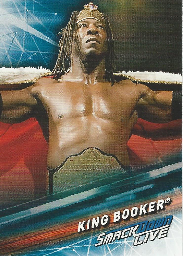 WWE Topps Smackdown 2019 Trading Cards Booker T No.66