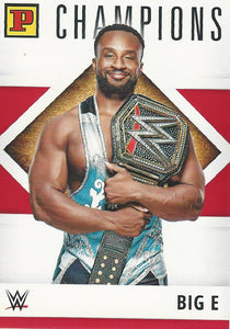 WWE Panini Debut Edition 2022 Trading Cards Big E Red No.142