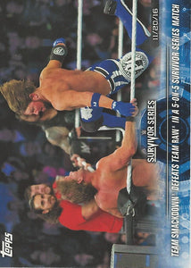 WWE Topps Road to Wrestlemania 2018 Trading Cards AJ Styles No.62