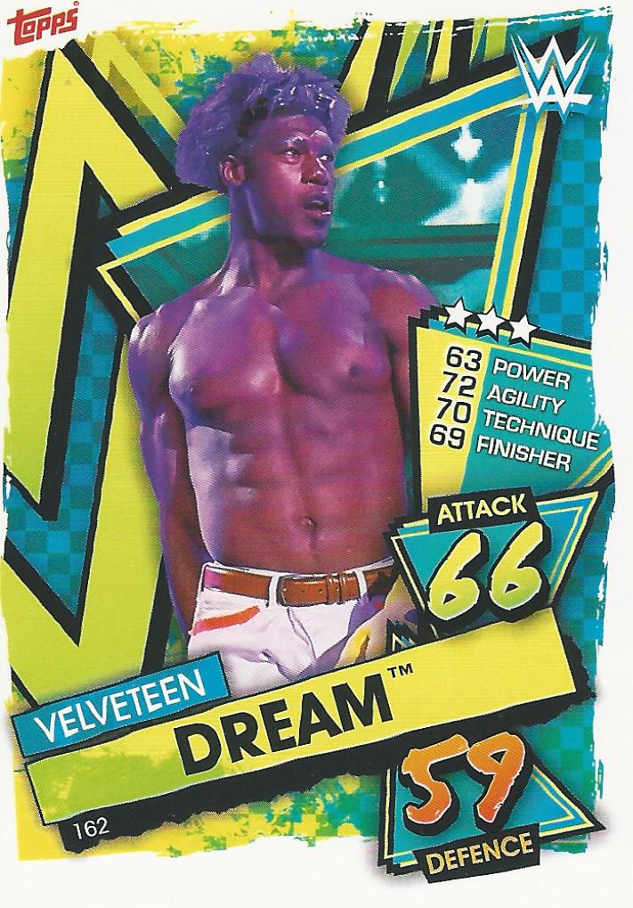 WWE Topps Slam Attax 2021 Trading Card Velveteen Dream No.162