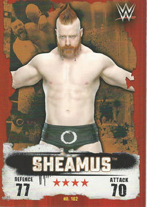 WWE Topps Slam Attax Takeover 2016 Trading Card Sheamus No.162
