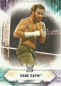 WWE Topps 2021 Trading Cards Sami Zayn No.162