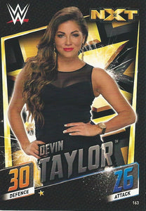 WWE Topps Slam Attax 2015 Then Now Forever Trading Card Devin Taylor No.163 NXT