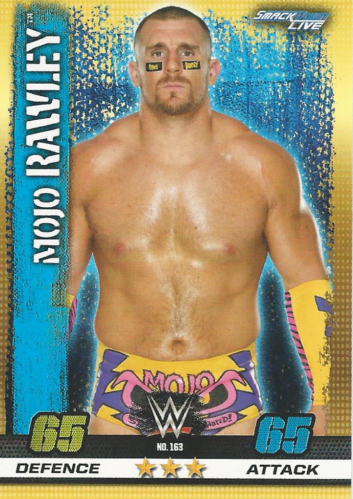 WWE Topps Slam Attax 10th Edition Trading Card 2017 Mojo Rawley No.163