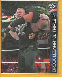 WWE Topps A-Z Sticker Collection 2014 Brock Lesnar No.163