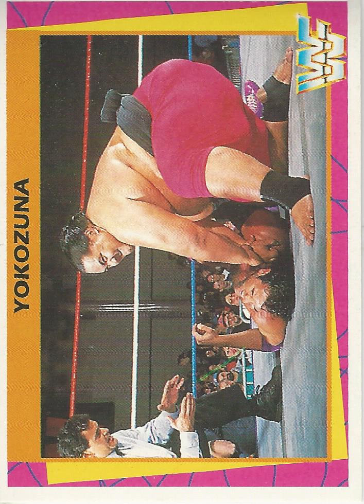 WWF Merlin Trading Card 1995 Yokozuna No.163