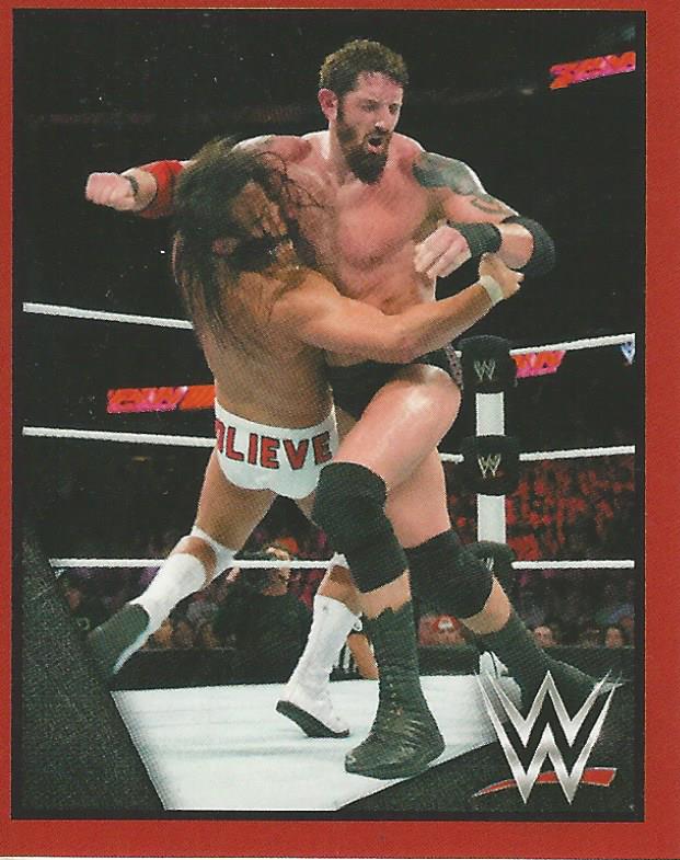 WWE Topps Then Now Forever 2016 Stickers Wade Barrett No.163