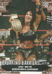 WWE Topps Women Division 2020 Trading Cards Chyna BB-4