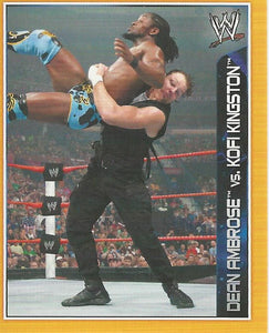 WWE Topps A-Z Sticker Collection 2014 Dean Ambrose No.164