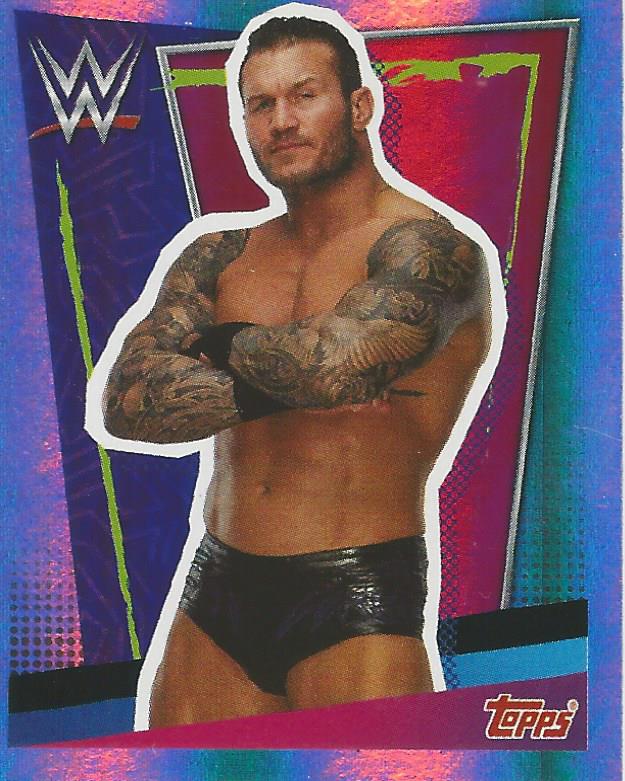 WWE Topps Road to Wrestlemania Stickers 2021 Randy Orton No.164