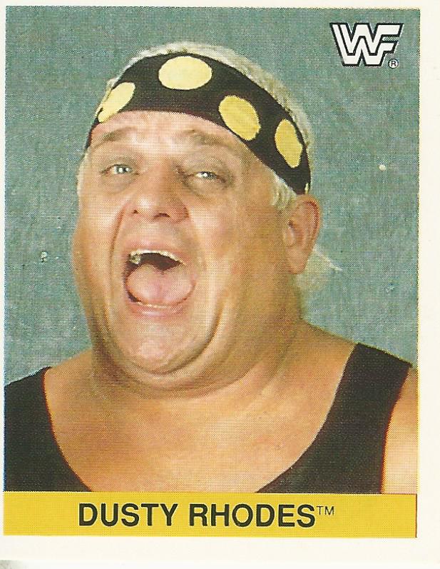 WWF Merlin Sticker Collection 1990 Dusty Rhodes No.164