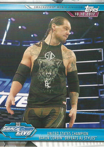 WWE Topps Champions 2019 Trading Cards Baron Corbin No.64