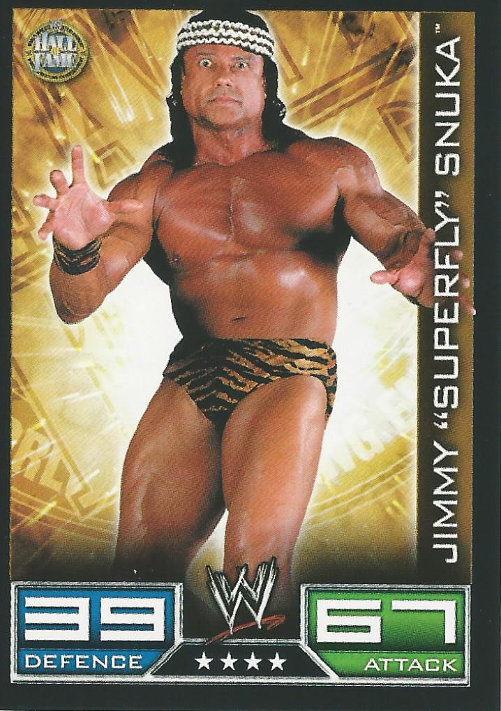 WWE Topps Slam Attax 2008 Trading Cards Superfly Jimmy Snuka No.164