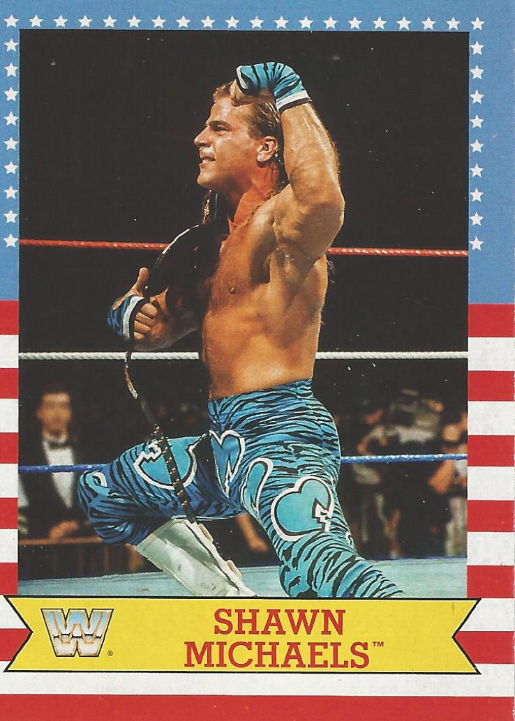 WWE Topps Heritage 2017 Trading Card Shawn Michaels No.5