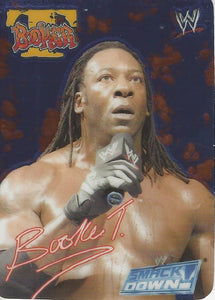 WWE Smackdown Tesla 2004 Trading Cards Booker T Foil No.33