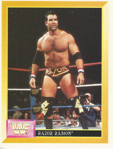 WWF Merlin Sticker Collection 1994 Razor Ramon No.165