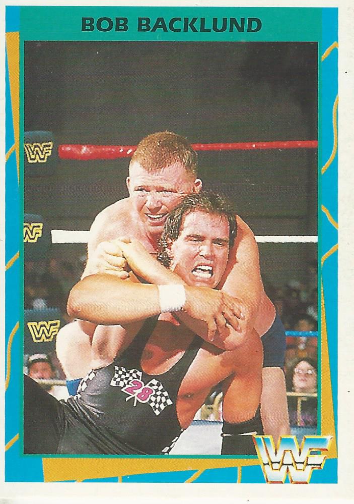 WWF Merlin Trading Card 1995 Bob Backlund No.165