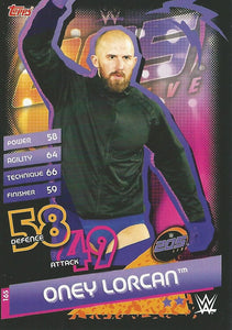 WWE Topps Slam Attax Reloaded 2020 Trading Card Oney Lorcan No.165