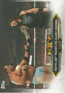 WWE Topps NXT 2020 Trading Cards Keith Lee and Roman Reigns No.65