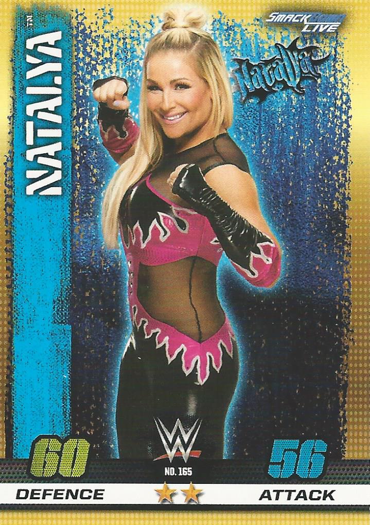 WWE Topps Slam Attax 10th Edition Trading Card 2017 Natalya No.165