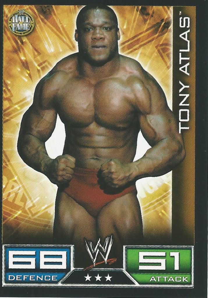 WWE Topps Slam Attax 2008 Trading Cards Tony Atlas No.165