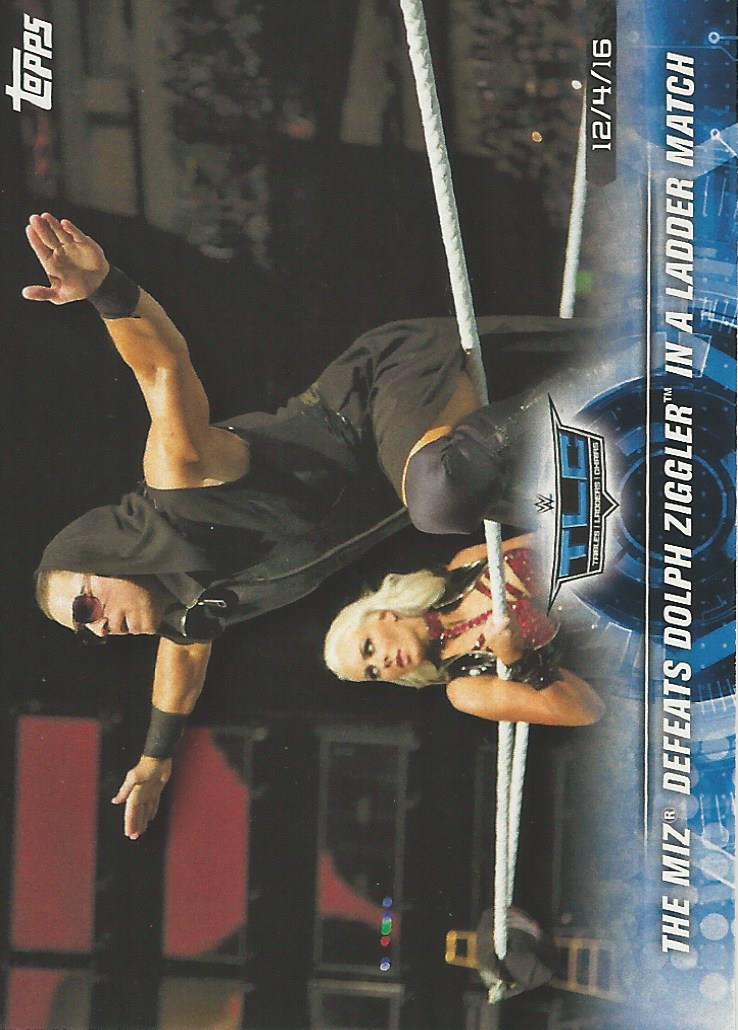 WWE Topps Road to Wrestlemania 2018 Trading Cards Miz and Maryse No.65