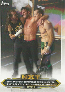 WWE Topps NXT 2020 Trading Cards Undisputed Era No.66