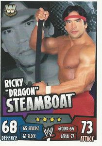 WWE Topps Slam Attax Rumble 2011 Trading Card Ricky Steamboat No.166