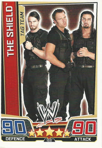 WWE Slam Attax Superstars 2013 Trading Card The Shield No.166