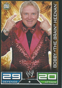 WWE Topps Slam Attax 2008 Trading Cards Bobby Heenan No.166