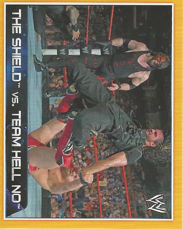 WWE Topps A-Z Sticker Collection 2014 Daniel Bryan and Kane No.166
