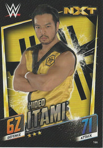 WWE Topps Slam Attax 2015 Then Now Forever Trading Card Hideo Itami No.166 NXT