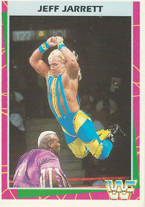 WWF Merlin Trading Card 1995 Jeff Jarrett No.166