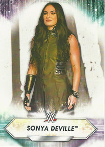 WWE Topps 2021 Trading Cards Sonya Deville No.166