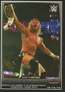 WWE Topps Road to Wrestlemania 2015 Trading Cards Dolph Ziggler No.66