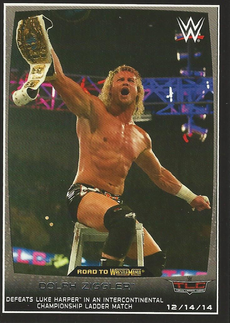 WWE Topps Road to Wrestlemania 2015 Trading Cards Dolph Ziggler No.66