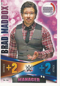 WWE Topps Slam Attax Rivals 2014 Trading Card Brad Maddox No.166