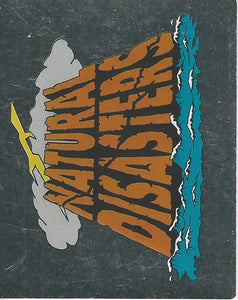 WWF Merlin Stickers 1992 Natural Disasters No.167