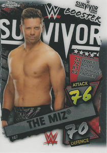 WWE Topps Slam Attax Chrome 2021 Trading Cards The Miz No.167