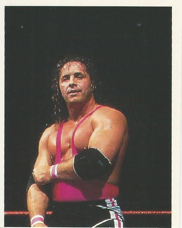 WWF Merlin Stickers 1991 Bret Hart No.167