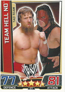 WWE Slam Attax Superstars 2013 Trading Card Team Hell No No.167