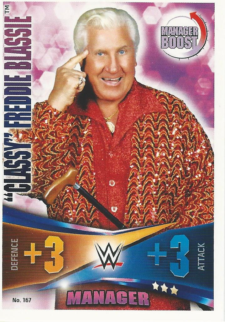 WWE Topps Slam Attax Rivals 2014 Trading Card Freddie Blassie No.167