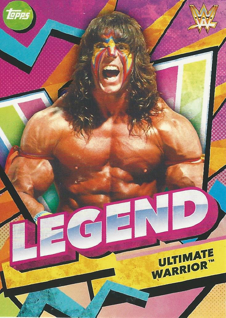 Topps WWE Superstars 2021 Trading Cards Ultimate Warrior No.168