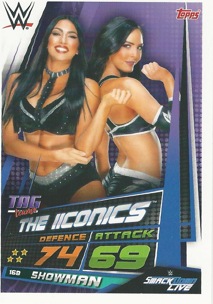WWE Topps Slam Attax Universe 2019 Trading Card Peyton Royce and Billie Kay No.168
