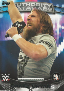 WWE Topps 2016 Trading Cards Daniel Bryan 18A